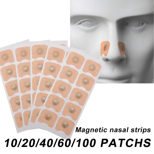 Magnetic Nose Breathing Patches