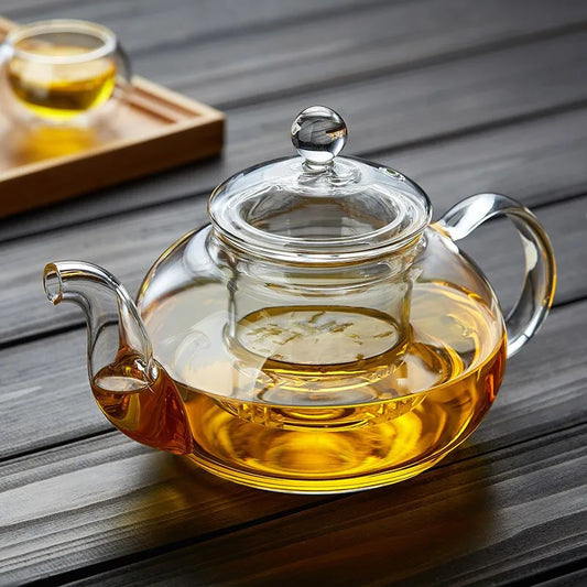 Harmony Heat-resistant Glass Tea Pot (400ml/1000ml)